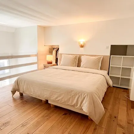Lägenhet Large 2 Bedrooms Duplex - Center & Free Parking Arcachon